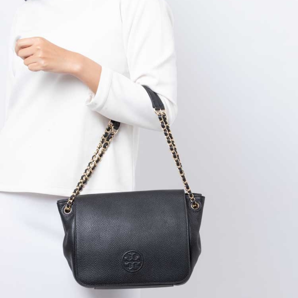 Authentic NWT Tory Burch 100% Leather Shoulder Bag